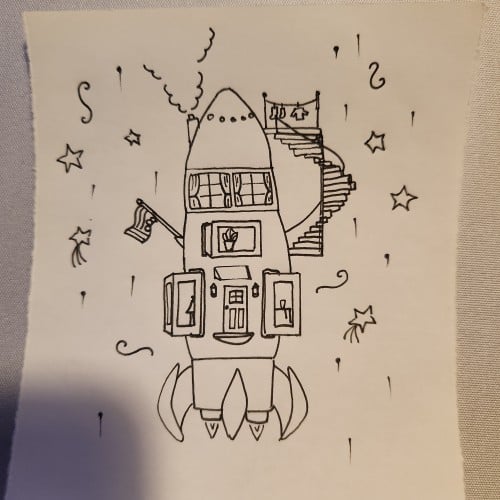 Doodles with Dane - House Rocket