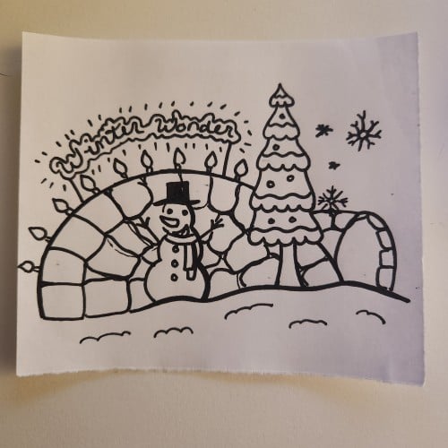 Doodles with Dane - Christmas - Igloo