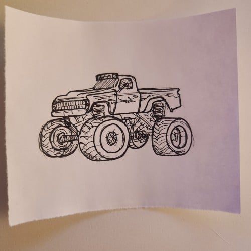 Doodles with Dane - Vehicles - Monster Truck