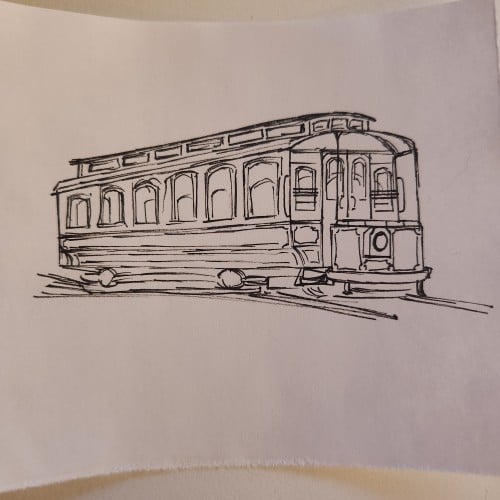 Doodles with Dane - Vehicles - Trolly