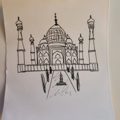 Doodles with Dane - Monuments - Taj Mahal