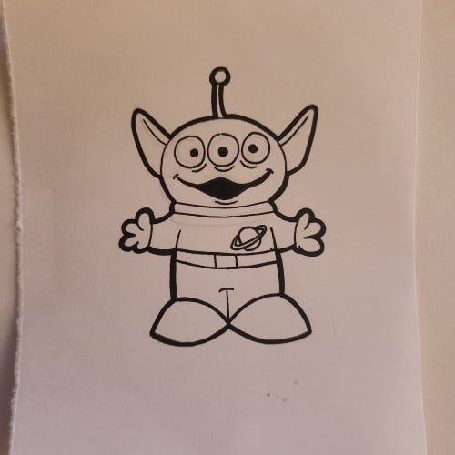 Doodles with Dane - Disney - Toy Alien