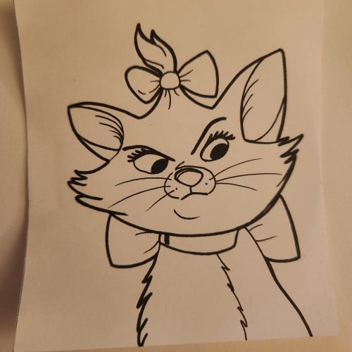 Doodles with Dane - Disney - Marie