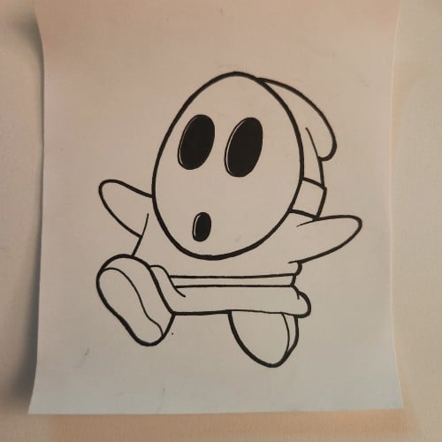 Doodles with Dane - Video Games - Shy Guy