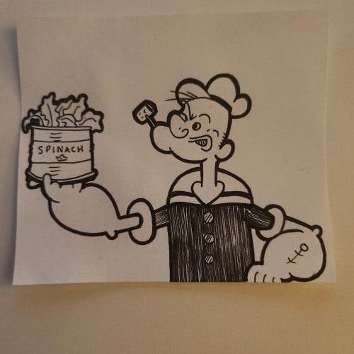 Doodles with Dane - Comics - Popeye