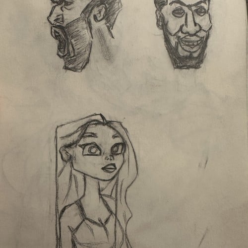 Face doodles